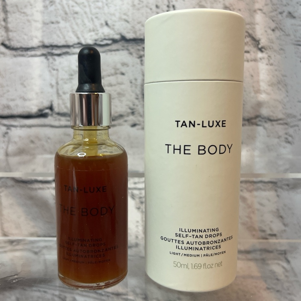 ☀️ Tan-Luxe The Body Illuminating Self-Tan Drops - Light/Medium